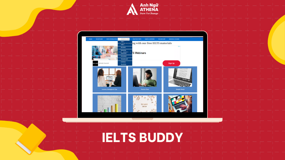 web luyện reading ielts